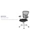 Flash Furniture Office Chair, Mesh, Black Mesh/White Frame HL-0001-WH-BK-GG - alternate 7